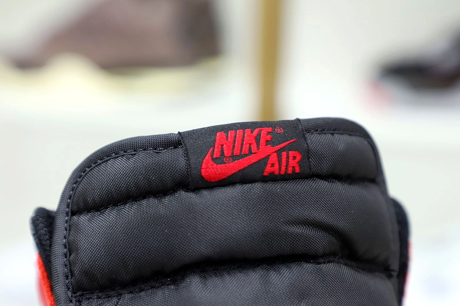 OG JORDAN TOE' HIGH AIR RETRO 1 'BRED 0721